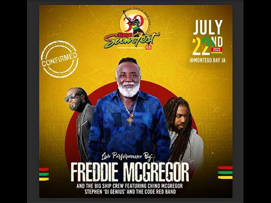 Freddy McGregor & BiG ShiP 7-22-2023 Reggae SumFest Montego Bay JA